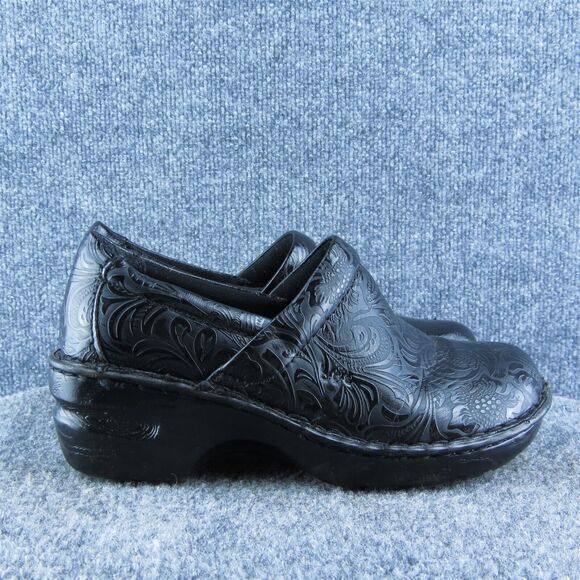 Born Concept Women Clog Shoes Black Synthetic‎ Slip On Size 7.5 Medium - Picture 4 of 9